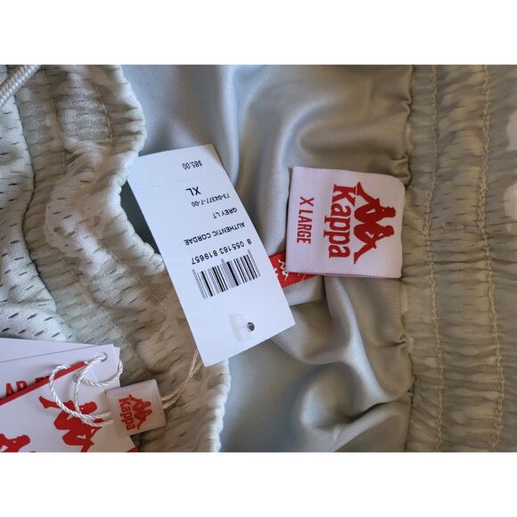 KAPPA AUTHENTIC CORDAE SHORTS - GREY SIZE XL - Picture 5 of 6